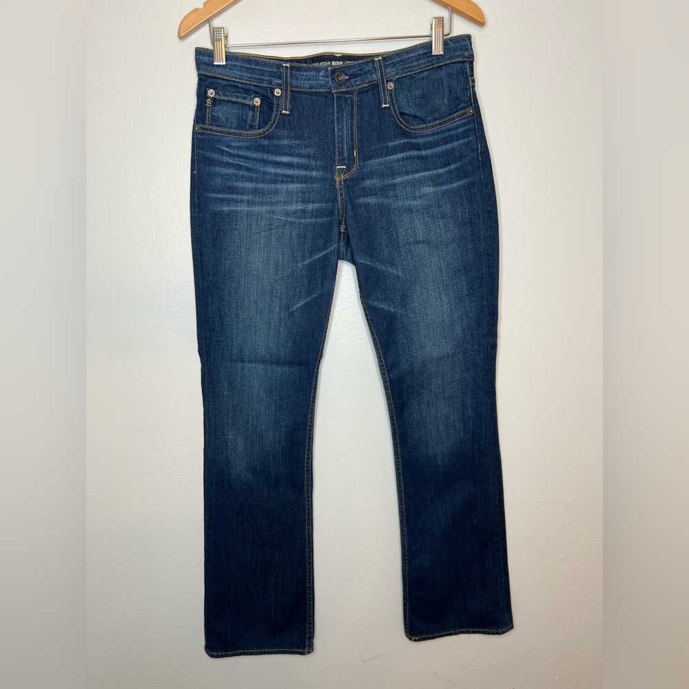 Big Star - Hazel Mid Rise BootCut Jeans - Dark Wash - Size 31